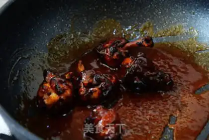 Make Sweet chicken legs step 8