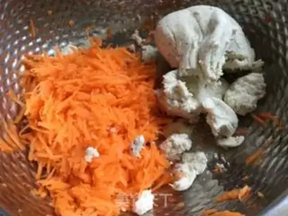 Make Soybean carrots step 2