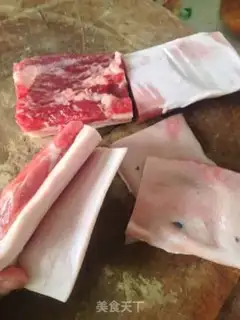 Make Spicy meat step 1