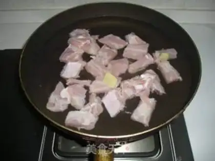 Make Pork bouquet soup step 1