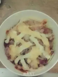 Make Microwave cheese and potatoes step 7