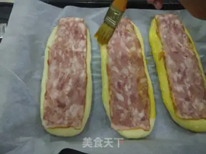 Make Bacon cheese bread step 4