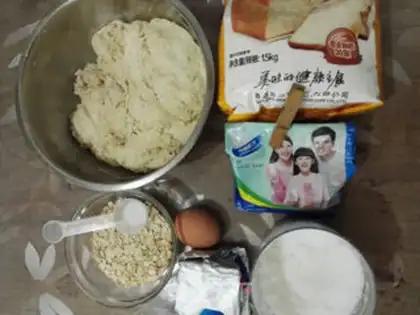 Make oatmeal toast step 2