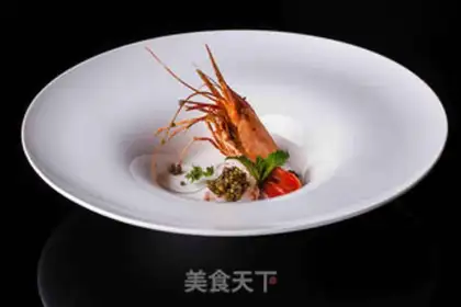 Make Caviar shrimp salad step 2
