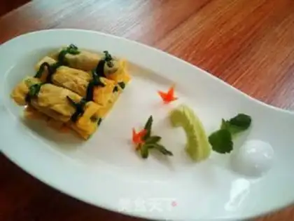 Make Eggskin roll step 10