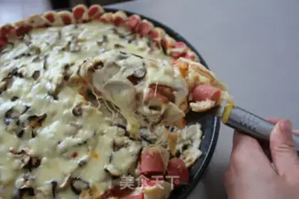 Make Bacon mushroom pizza step 0