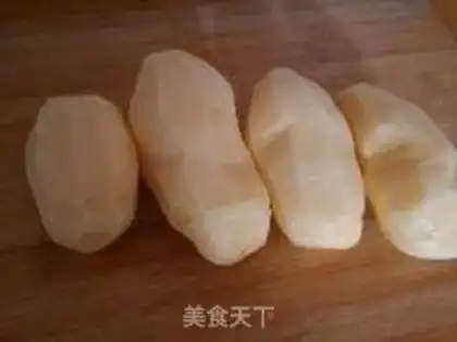 Make Fried soy-sand potato pie step 0