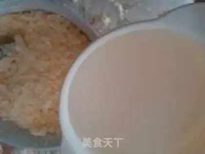 Make Fried soy-sand potato pie step 4