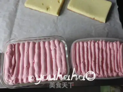 Make Strawberry box cake step 14