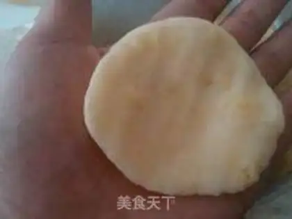 Make Fried soy-sand potato pie step 7