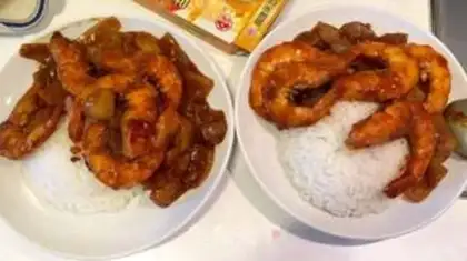 Make Curry potato shrimp step 4