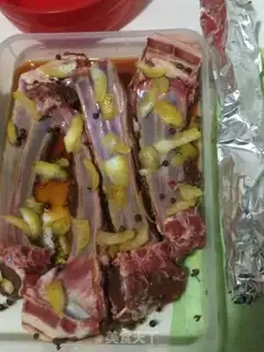 Make Lemon peeled lamb ribs step 0