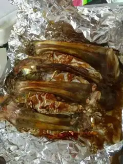 Make Lemon peeled lamb ribs step 1