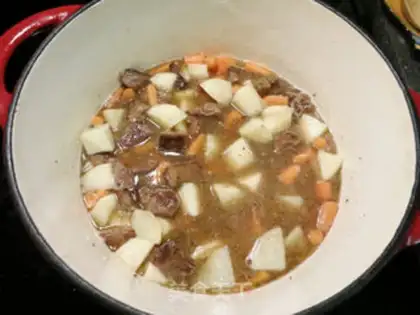 Make Beer and potato beef step 5