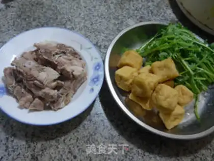 Make The tofu broccoli step 0