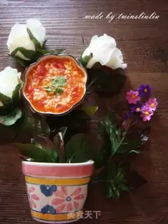Make Tomato egg oak soup step 11