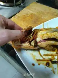 Make Garlic beans, steamed carp step 6