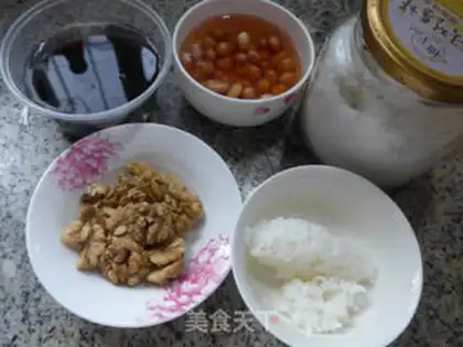 Make "Ingenious and nutritious rice paste." step 0
