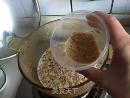Make oatmeal apple paste step 2