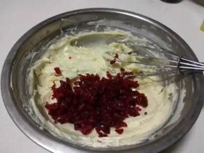 Make Cranberry cheese rolls step 3