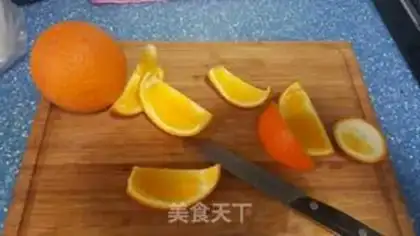 Make Homemade orange jam step 0