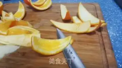 Make Homemade orange jam step 1