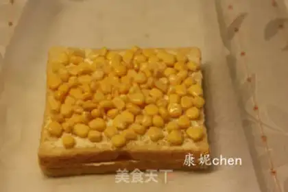 Make Corn sandwich step 2