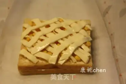Make Corn sandwich step 3