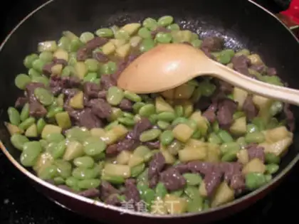Make Beef pellets for Lima beans step 5