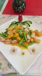 Make Mango shrimp step 11