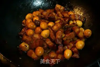 Make Red roasted eggs step 12
