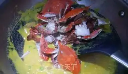 Make Thai coconut curry crab step 9
