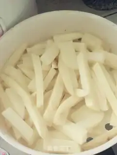 Make French fries step 2