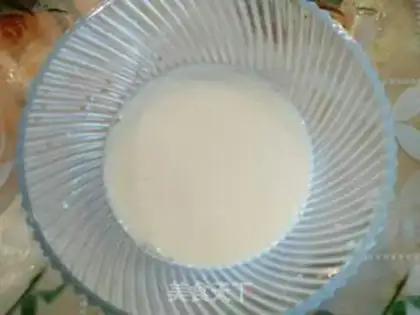 Make Watermelon milk pudding step 1