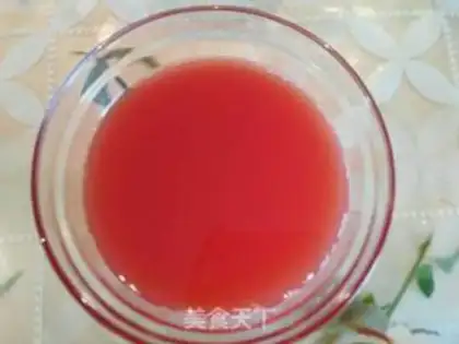 Make Watermelon milk pudding step 2