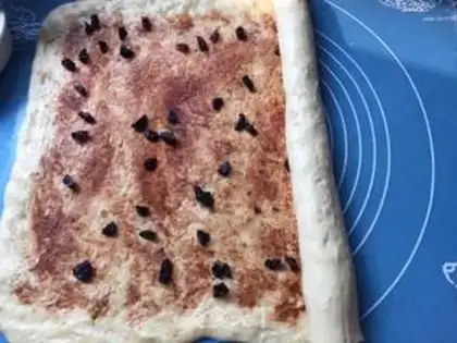 Make Black gallon cinnamon roll step 10