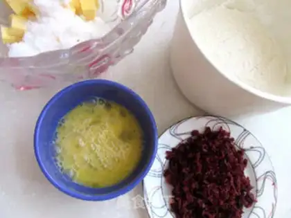 Make Cranberry cookies step 0