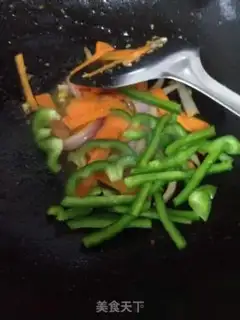 Make Black pepper willow macaroni step 5