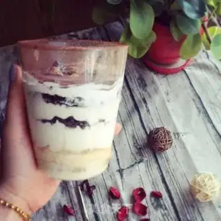 Make Tiramisu light glass step 6
