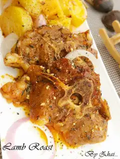 Make American lamb stewed butterfly bones step 7