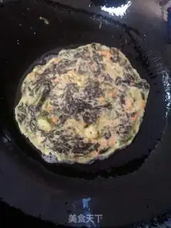 Make A purple eggcake step 6