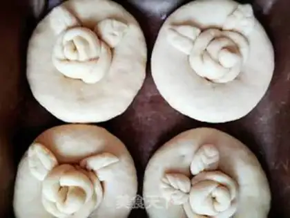 Make Rose bread step 12