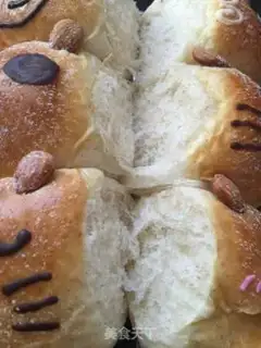 Make Forest animals squeeze bread step 13