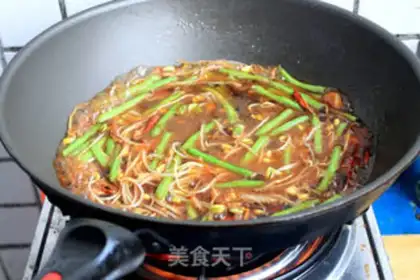 Make Bean bean noodle step 7