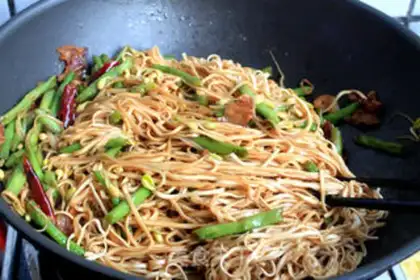 Make Bean bean noodle step 9