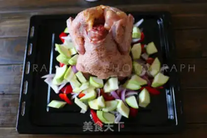 Make Roasted beer chicken step 4