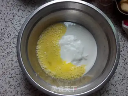 Make Orange potato bread step 1