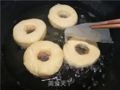 Make Chocolate-colored donuts step 12