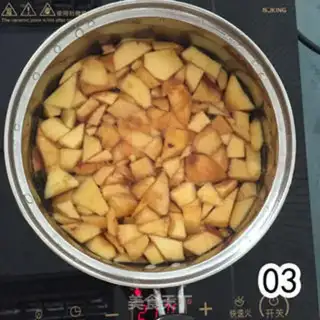 Make Peaches Chia Seed jam step 2