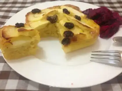 Make Applecake step 0